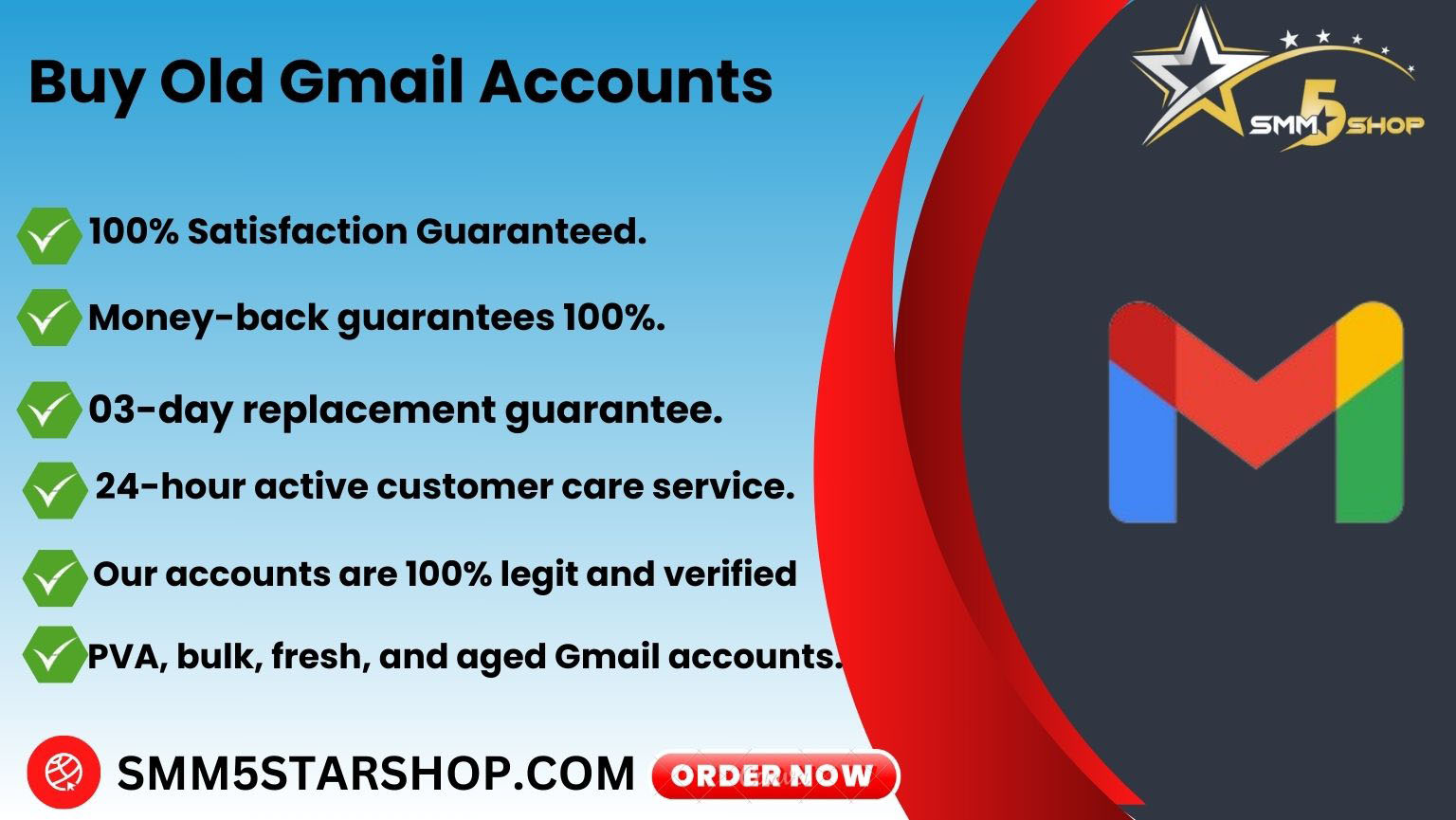  Buy old Gmail accounts